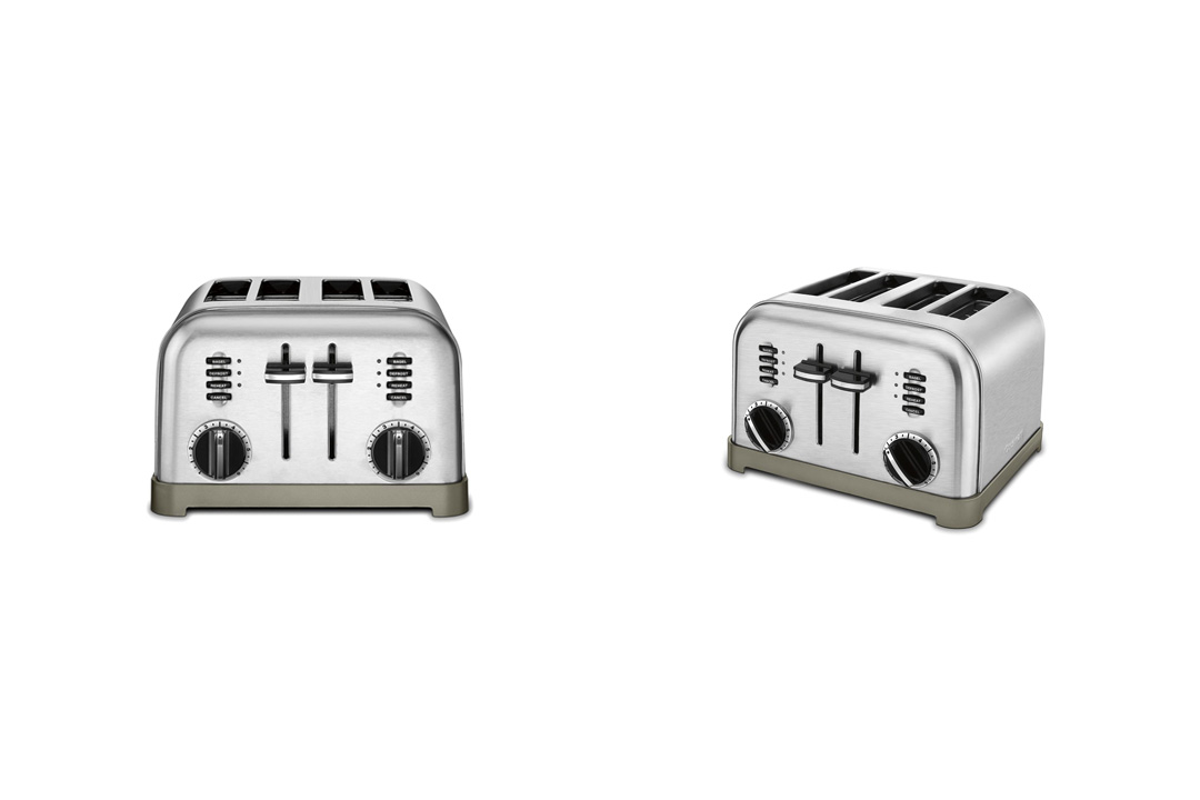 Cuisinart CPT-180 Metal Classic 4-Slice Toaster, Brushed Stainless