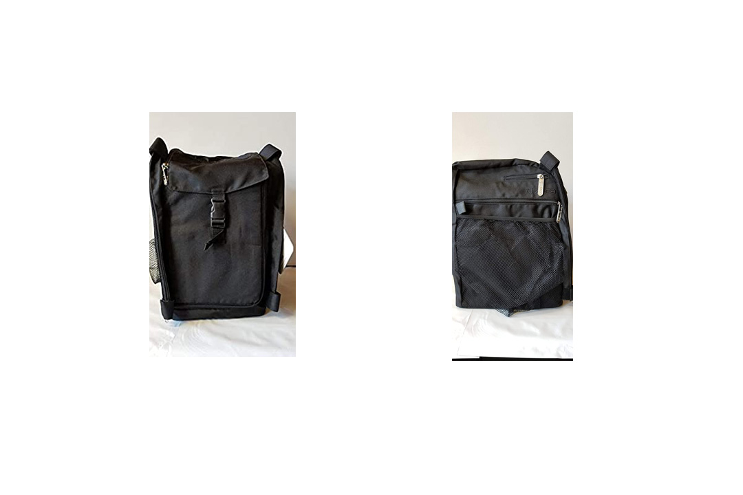 ZUCA SIBS236 Sport Insert Bag Stealth Black Logo Embroidery in Black