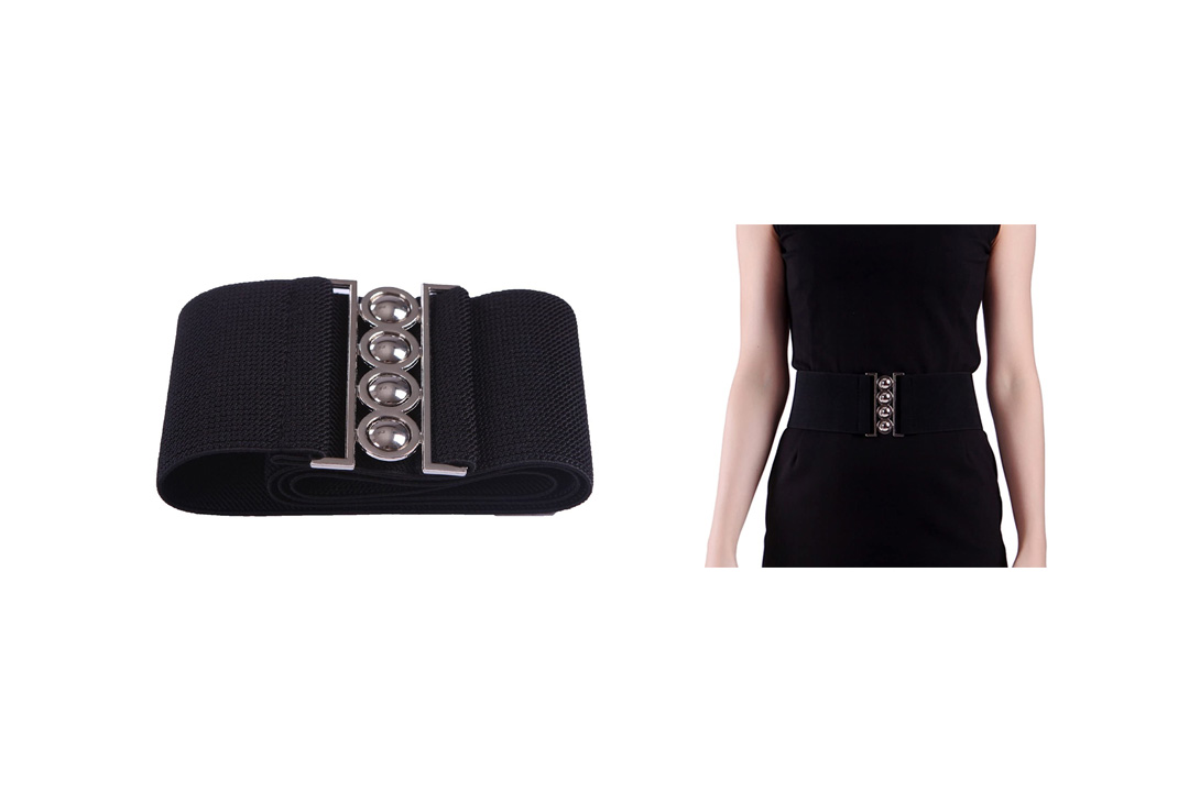 HDE Women's Fashion Elastic Cinch Belt
