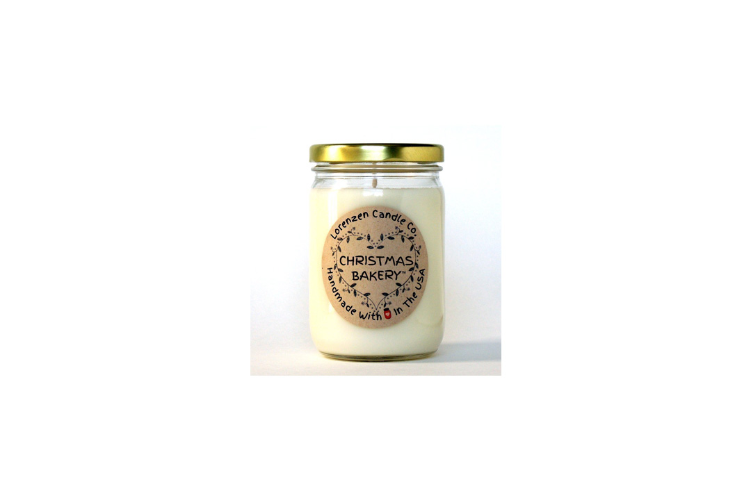 Christmas Bakery Soy Candle, 12oz | Handmade in the USA with 100% Soy Wax