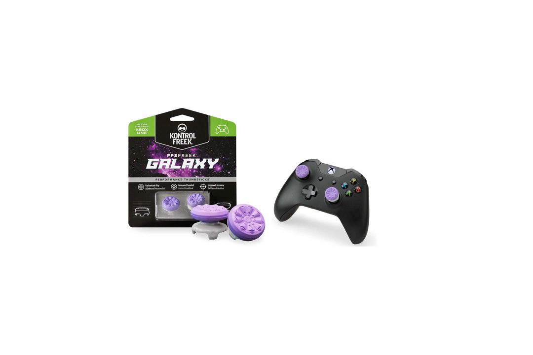 FPS Freek Galaxy (Purple) Performance Thumbsticks for Xbox One Controller
