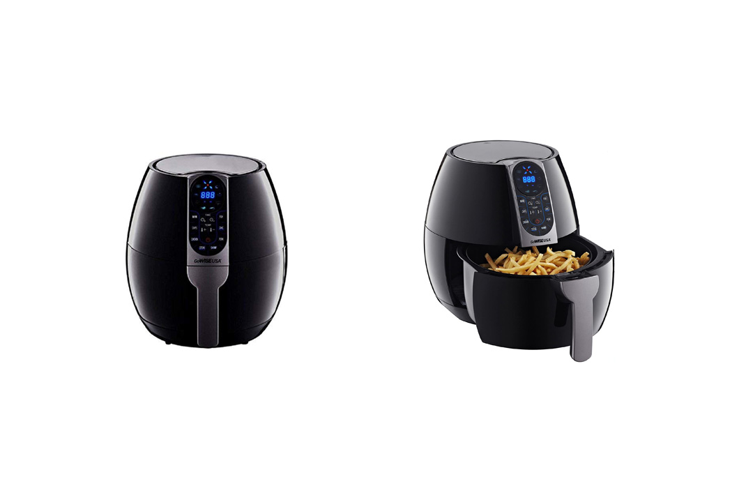 GoWISE USA 3.7-Quart Programmable Air Fryer with 8 Cook Presets, GW22638