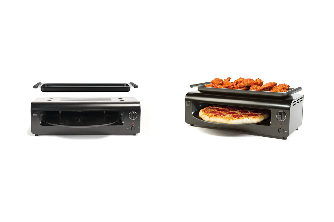 Ronco Pizza & More, Black/Stainless