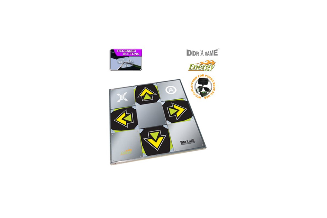 DDR Game Energy Metal Dance Pad for PC/ PS2/ PS1/ Wii/ Xbox