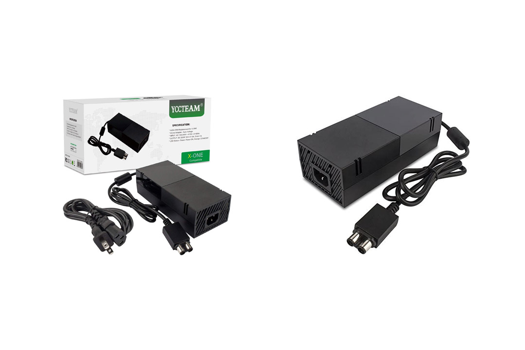 YCCTEAM Xbox One Power Supply BrickAC Adapter Xbox One with Cable 100-240V