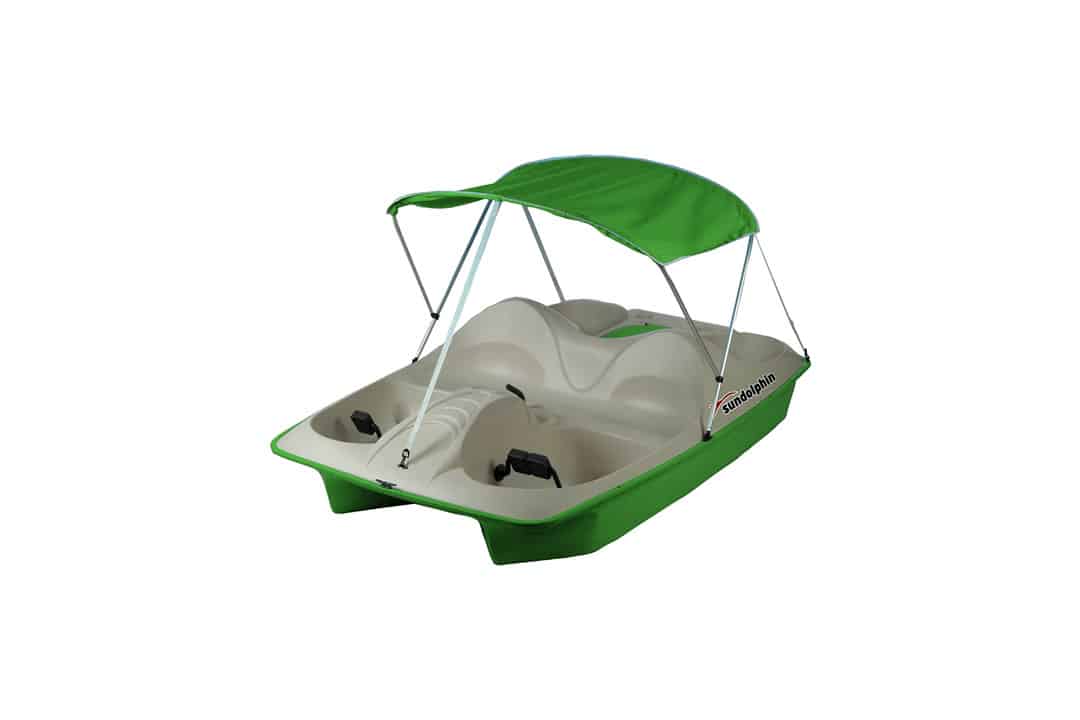 Sun Dolphin 5 Seat Pedal Boat with Canopy