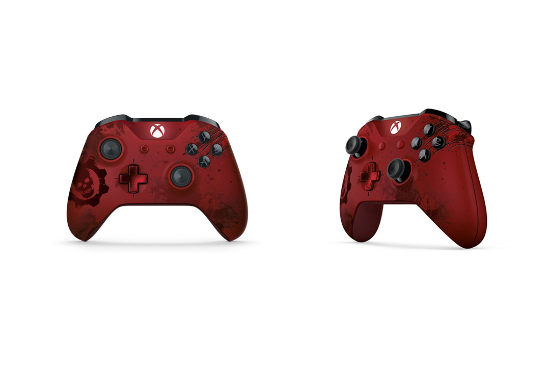 Xbox Wireless Controller - Gears of War 4 Crimson Omen Limited Edition