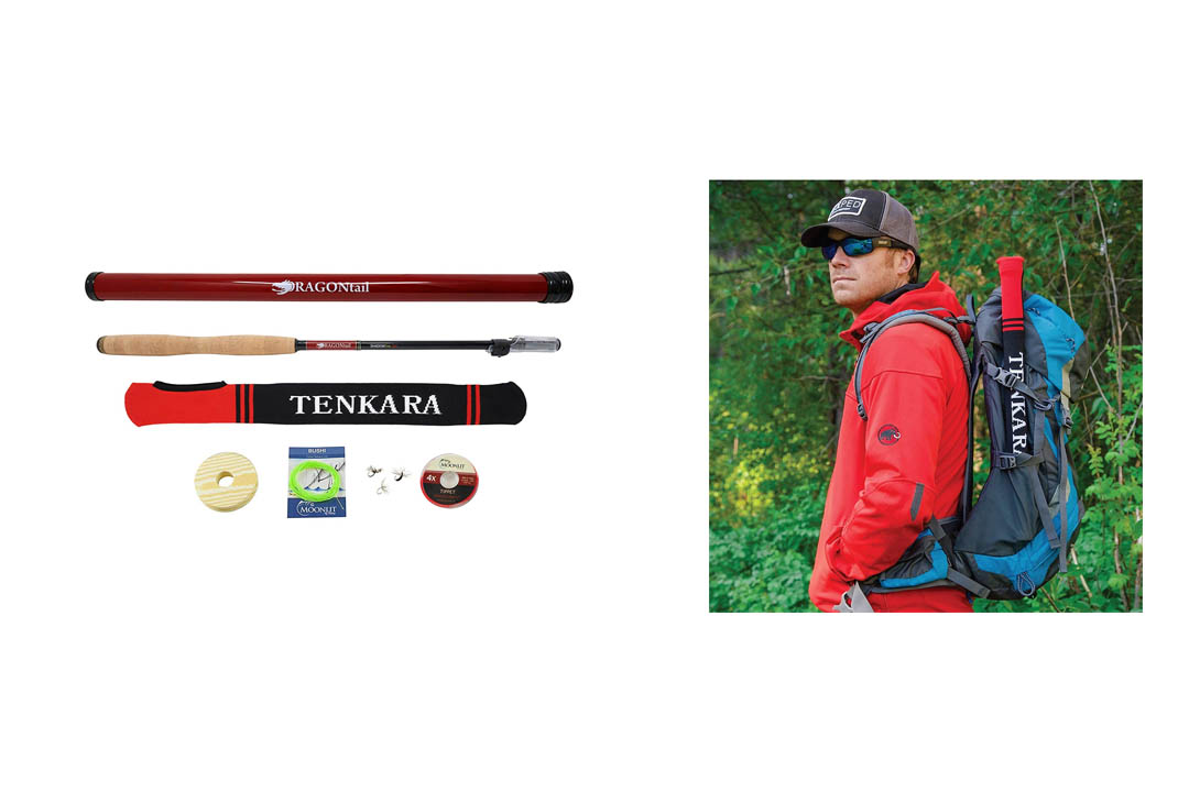 DRAGONtail Tenkara Shadowfire 12' Tenkara Rod