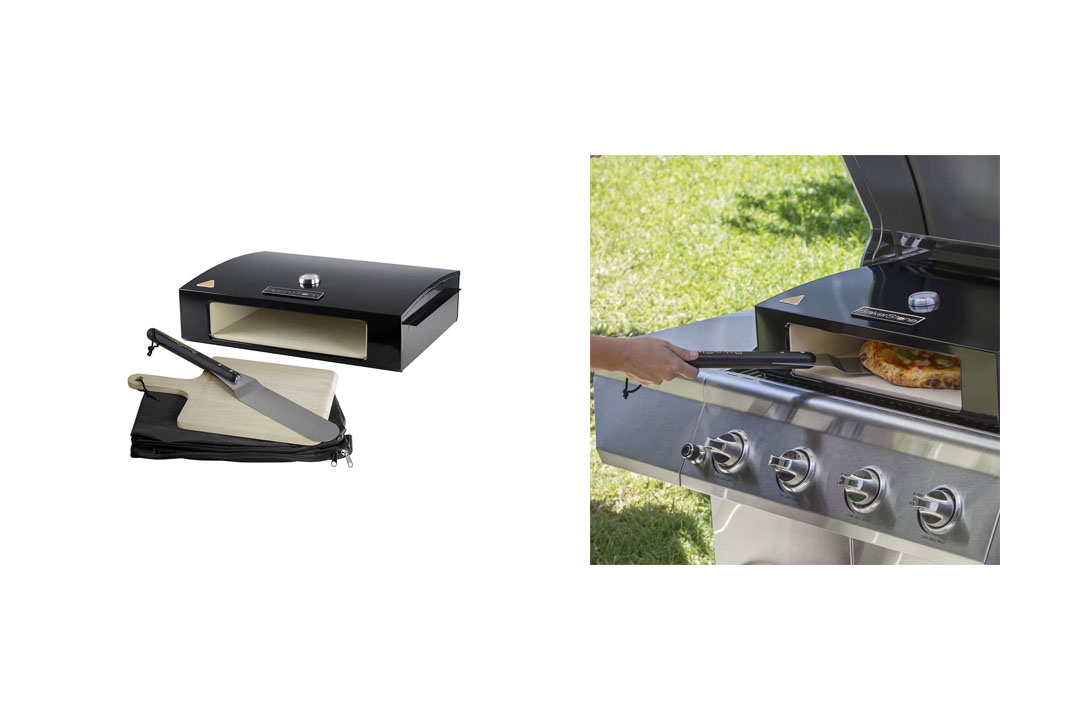 Professional Series Stainless and Enamel Steel Pizza Oven Box