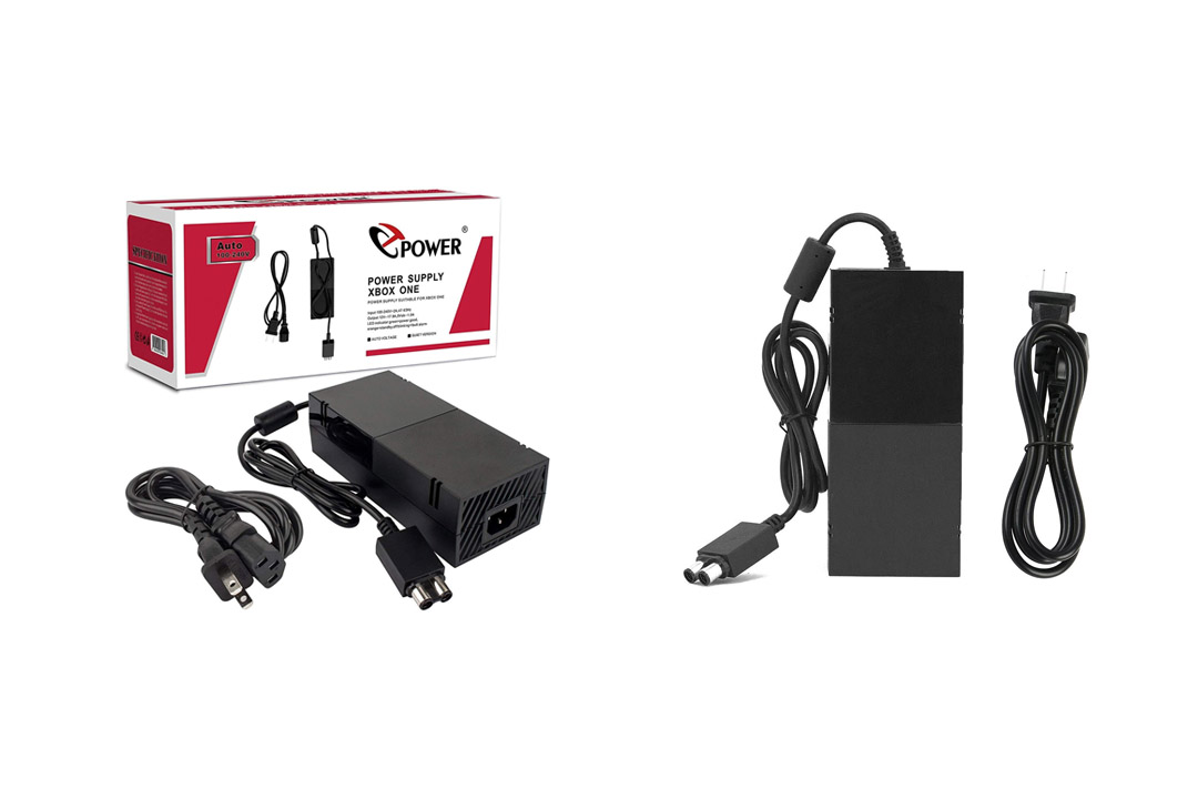 GOGOLL Xbox One Power Supply Brick with Cable Charger Cord Replacement for Xbox One