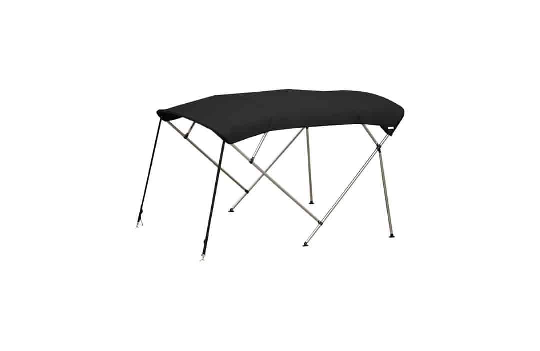Oceansouth 4 Bow Bimini Top in Blue, Black or Grey Available in Six Different Sizes