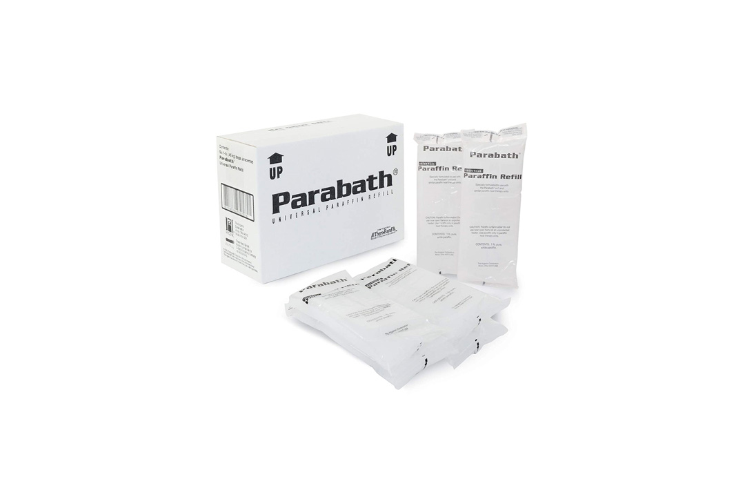 Parabath Paraffin Wax Refill, Pack of 6, 1 Pound Unscented Paraffin Wax