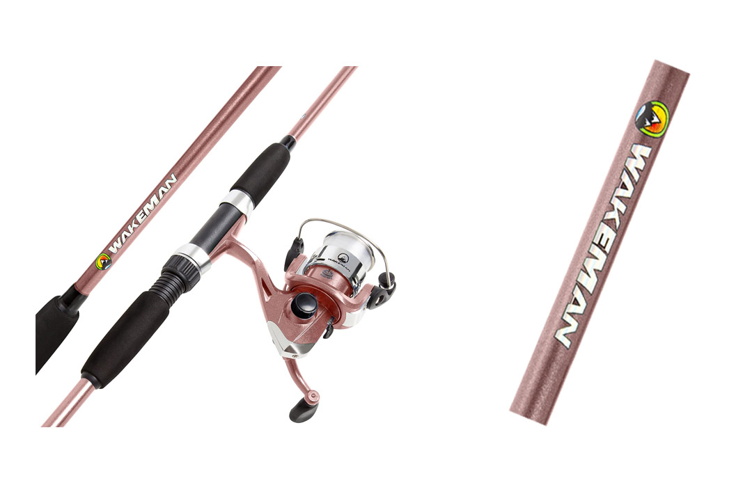 Wakeman Swarm Series Spinning Rod and Reel Combo Blue