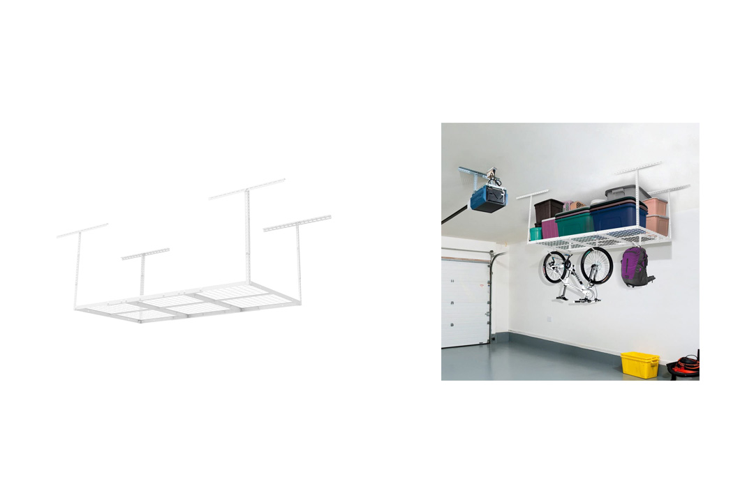FLEXIMOUNTS 3x6 Overhead Garage Storage Adjustable Ceiling Storage Rack