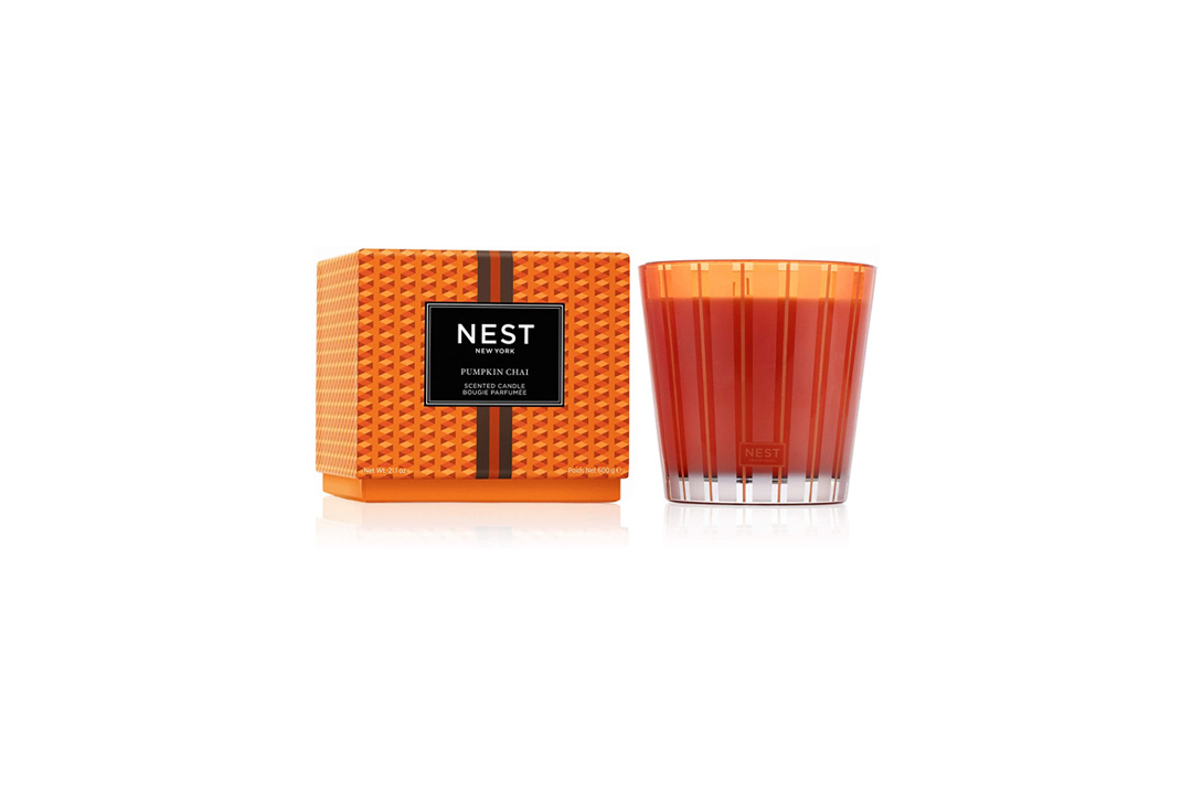 NEST Fragrances 3-Wick Candle-Pumpkin Chai, 21.2 oz