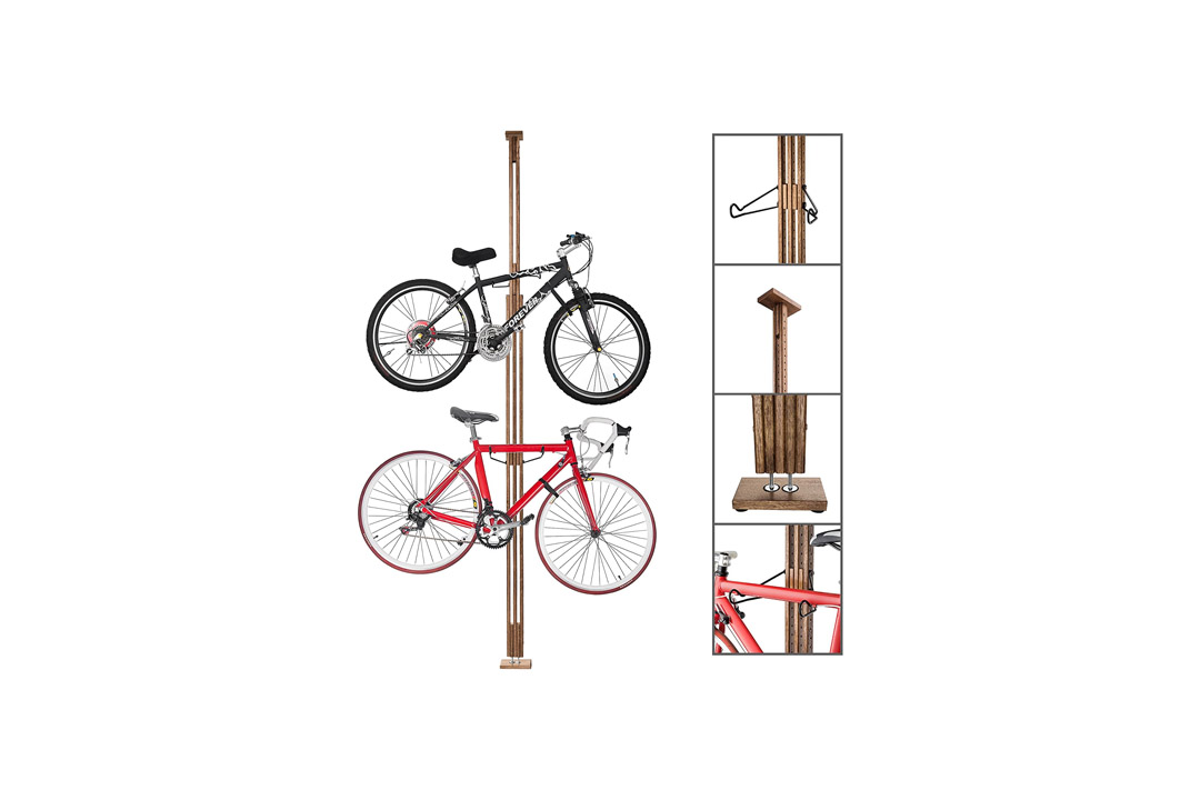 rad woody bike rack assembly