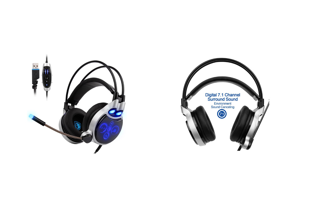 SADES SA810 Over-Ear Stereo Gaming Headset