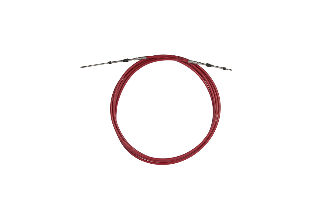 SeaStar CC332XX Red, 33C Control Cable with Stainless Steel 10-32 Threaded Ends