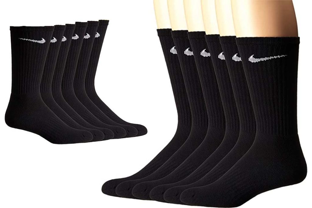 nike performance cushion crew socks