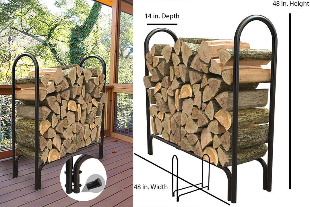 Panacea Deluxe Outdoor Log Rack