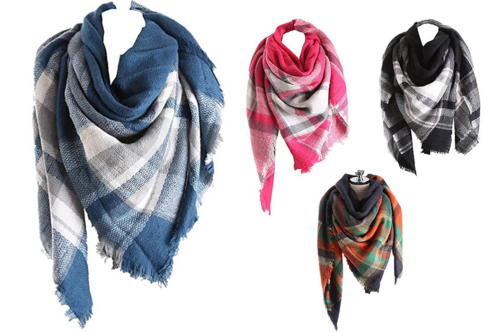 warmest scarf material